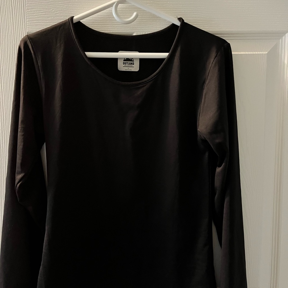 Black Long Sleeve Top
